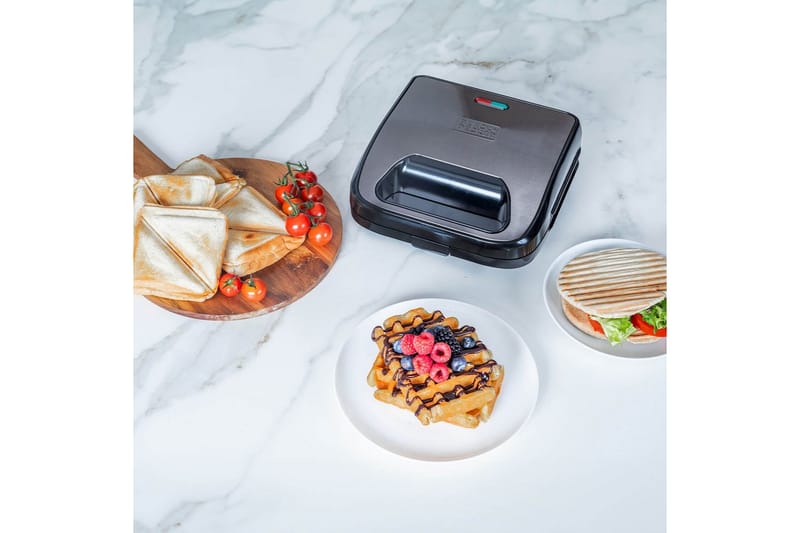 Smørrebrødgrill Black+Decker Sandwich Vaffel - Husholdning - Madlavning & Bagning - Køkkenudstyr