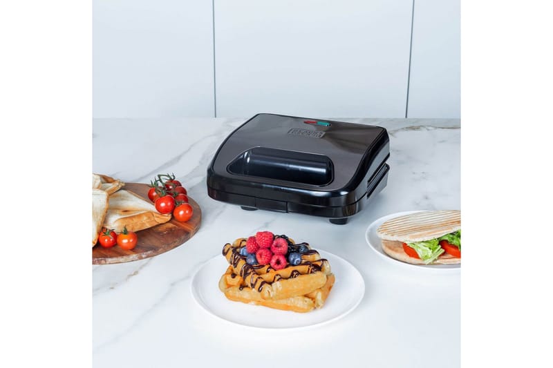 Smørrebrødgrill Black+Decker Sandwich Vaffel - Husholdning - Madlavning & Bagning - Køkkenudstyr