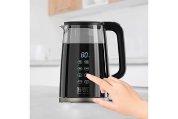 Vandkoger Black+Decker 1,7L Sort - Sort - Husholdning - Madlavning & Bagning - Køkkenudstyr