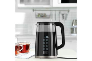 Vandkoger Black+Decker 1,7L Sort - Sort - Husholdning - Madlavning & Bagning - Køkkenudstyr