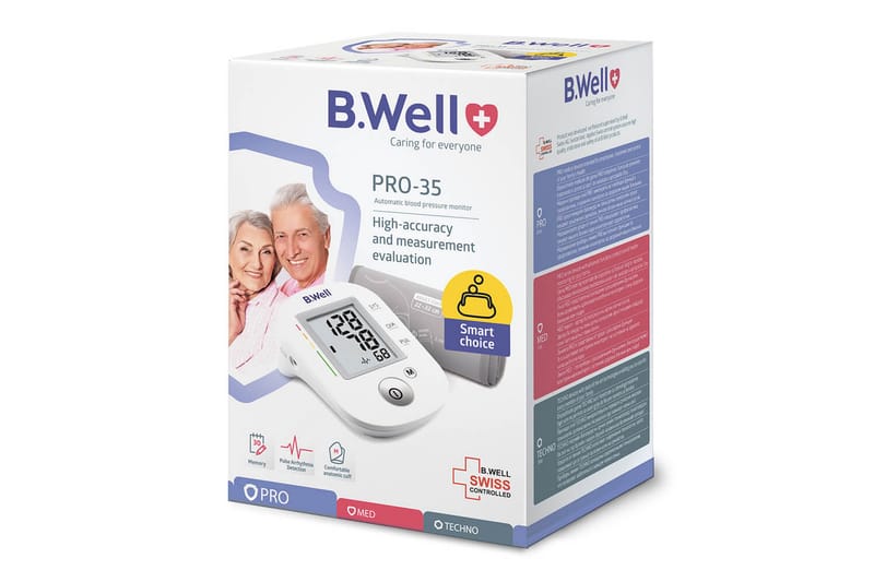 B.WELL Blodtryksmåler Pro-35 - B.WELL - Blodtryksmåler