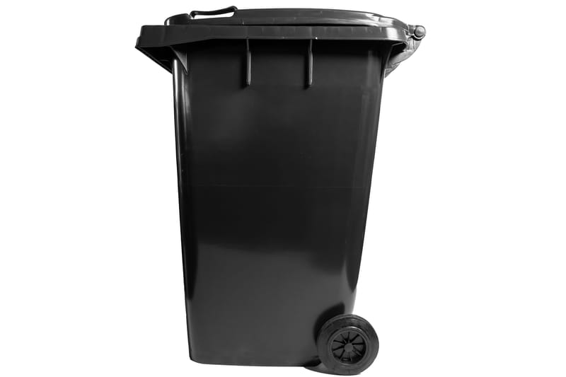 Skraldespand 360L - Grå - Affaldscontainer & affaldsbeholder