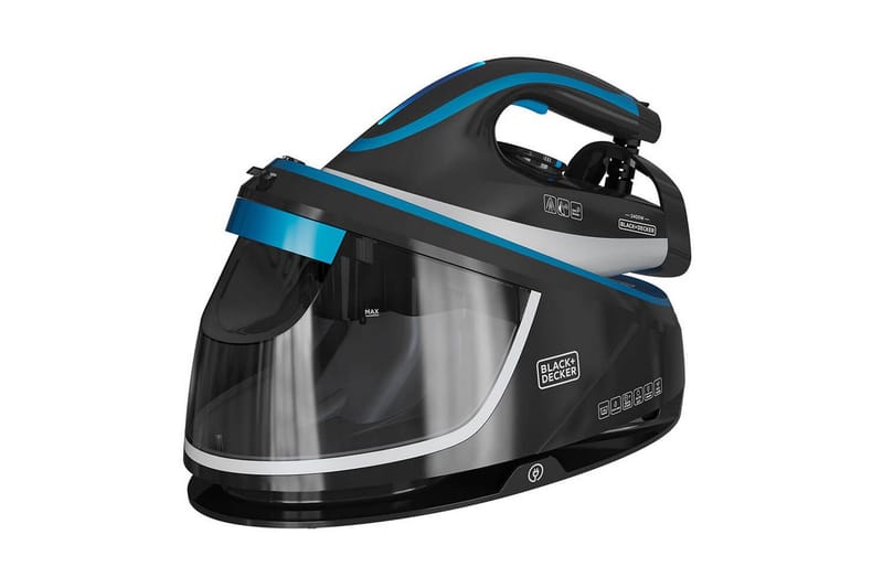 Dampstation Black+Decker Sort 2400W 1.5L - Sort - Husholdning - Rengøring & tøjpleje - Tøjpleje