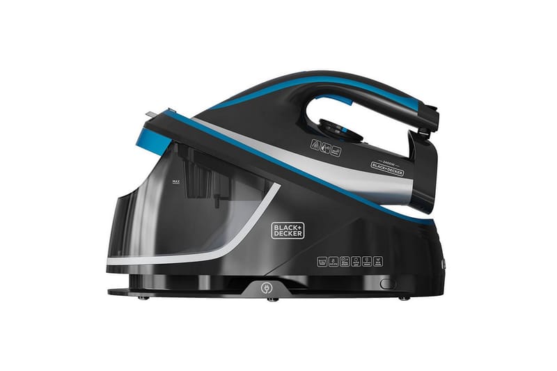Dampstation Black+Decker Sort 2400W 1.5L - Husholdning - Rengøring & tøjpleje - Tøjpleje
