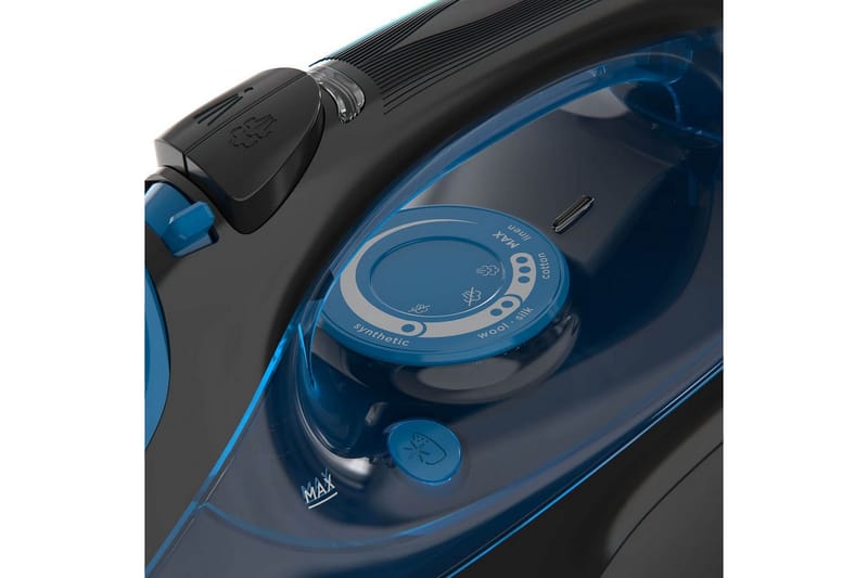 Dampstrygejern Black+Decker 2600W Blå - Husholdning - Rengøring & tøjpleje - Tøjpleje