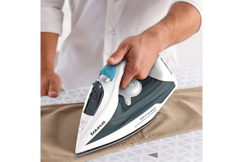 Dampstrygejern Taurus Bali 3200 X-Slide - Blå||Hvid - Husholdning - Rengøring & tøjpleje - Tøjpleje