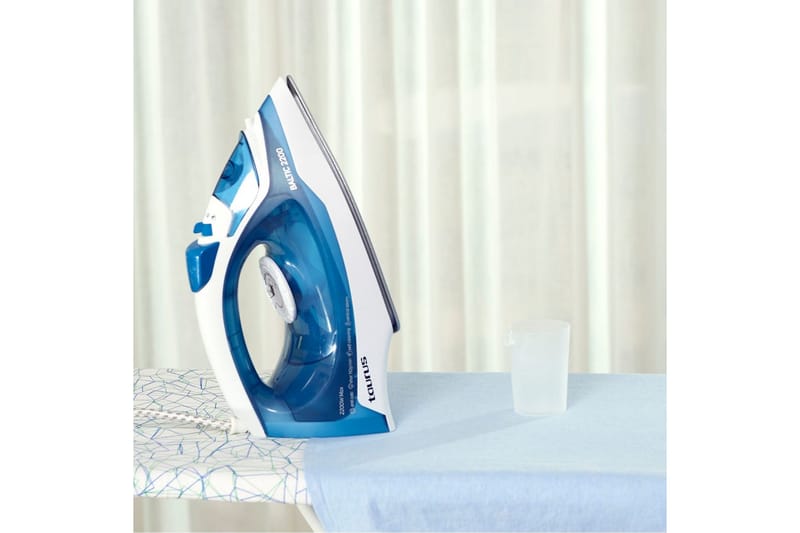 Dampstrygejern Taurus Baltic 2200W - Blå||Hvid - Husholdning - Rengøring & tøjpleje - Tøjpleje