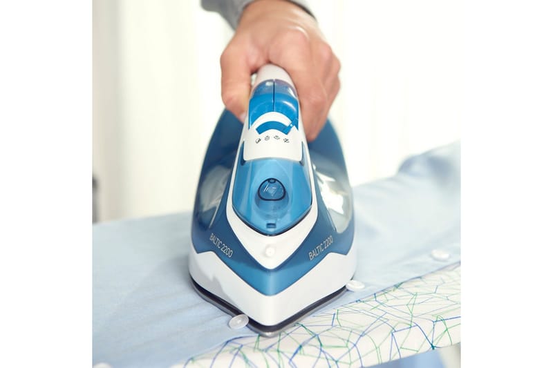 Dampstrygejern Taurus Baltic 2200W - Blå||Hvid - Husholdning - Rengøring & tøjpleje - Tøjpleje