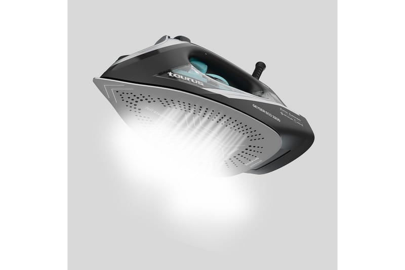 Dampstrygejern Taurus Geyser Eco 3200W - Sort||Sølv - Husholdning - Rengøring & tøjpleje - Tøjpleje