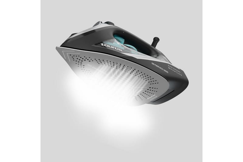 Dampstrygejern Taurus Geyser Eco 3200W - Sort||Sølv - Husholdning - Rengøring & tøjpleje - Tøjpleje