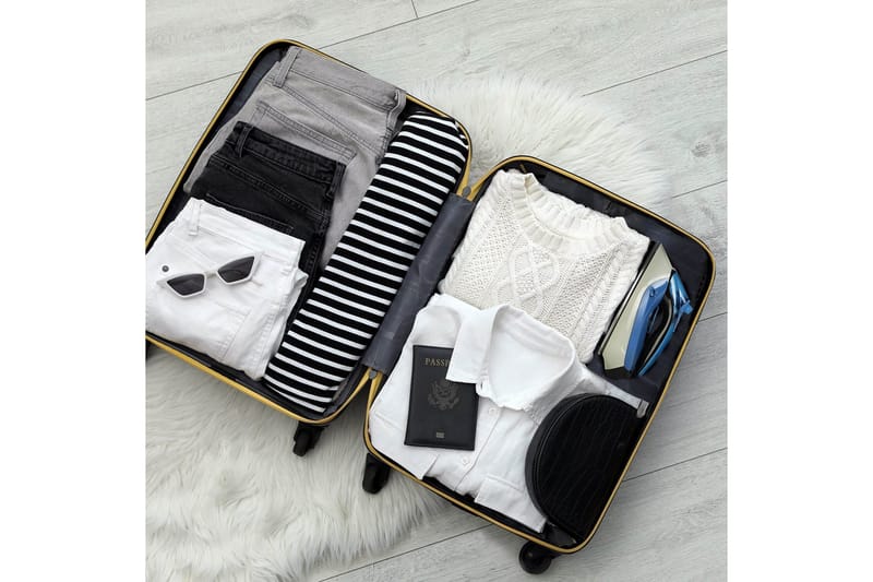 Rejsejern Black+Decker 1100W Blå/Sort - Blå||Sort - Husholdning - Rengøring & tøjpleje - Tøjpleje