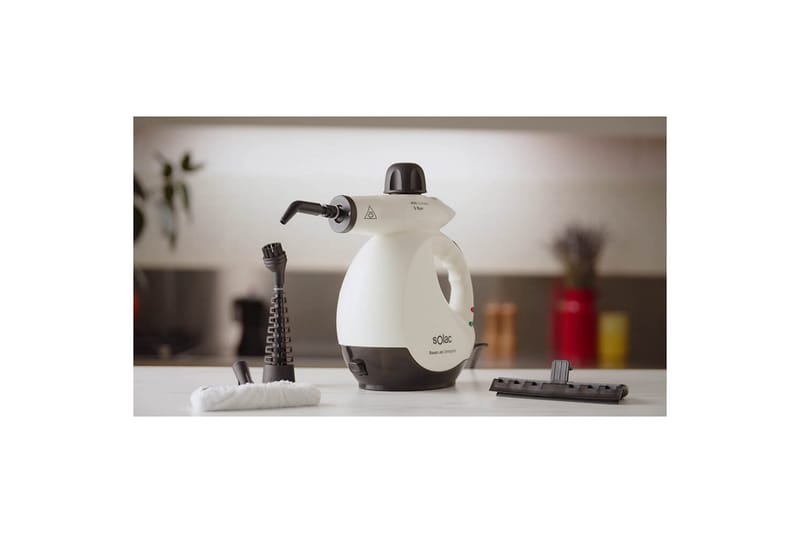 Dampvasker Solac Miljøvenlig 1200W - Hvid - Husholdning - Rengøring & tøjpleje - Rengøringsudstyr & rengøringsprodukter - Damprenser