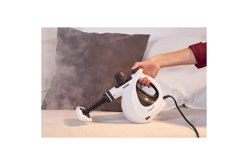 Dampvasker Solac Steam Jet 2.1 1050W - Hvid - Husholdning - Rengøring & tøjpleje - Rengøringsudstyr & rengøringsprodukter - Damprenser