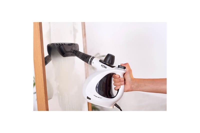 Dampvasker Solac Steam Jet 2.1 1050W - Hvid - Husholdning - Rengøring & tøjpleje - Rengøringsudstyr & rengøringsprodukter - Damprenser