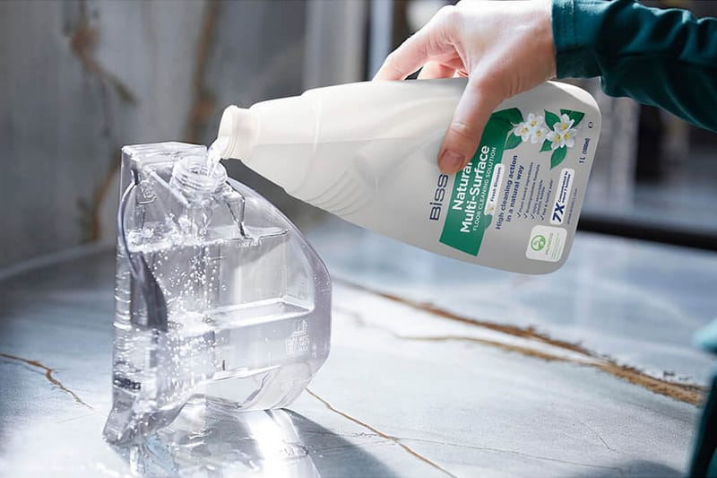 Gulvrengøringsmiddel Bissell Natural Multi-Surface - Hvid||Grøn - Husholdning - Rengøring & tøjpleje - Støvsugere