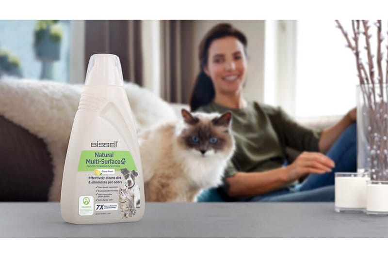 Gulvrengøringsmiddel Bissell Naturlig Multi-Overflade Kæledyr - Hvid||Grøn - Husholdning - Rengøring & tøjpleje - Støvsugere