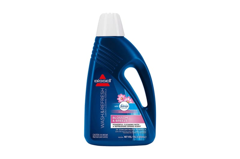 Tæpperensemiddel Bissell Wash & Refresh Febreze 1,5L, Blå||Hvid