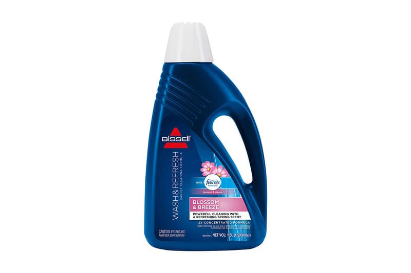 Tæpperensemiddel Bissell Wash & Refresh Febreze 1,5L, Blå||Hvid