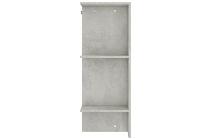 beBasic entrÃ©møbel 97,5x37x99 cm konstrueret træ betongrå - GrÃ¥ - Opbevaring - Tøjopbevaring - Knagerækker - Tøjstativ