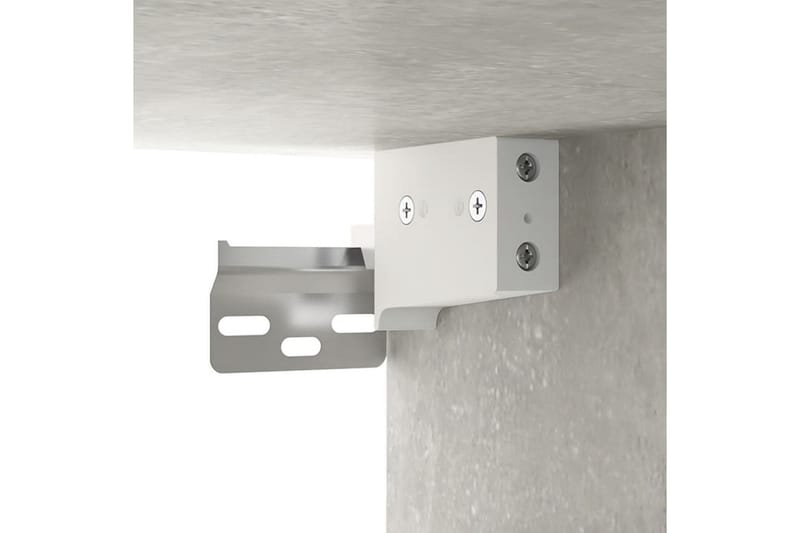 beBasic entrÃ©møbel 97,5x37x99 cm konstrueret træ betongrå - GrÃ¥ - Opbevaring - Tøjopbevaring - Knagerækker - Tøjstativ