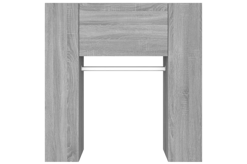 beBasic entrÃ©møbel 97,5x37x99 cm konstrueret træ grå sonoma-eg - GrÃ¥ - Opbevaring - Tøjopbevaring - Knagerækker - Tøjstativ