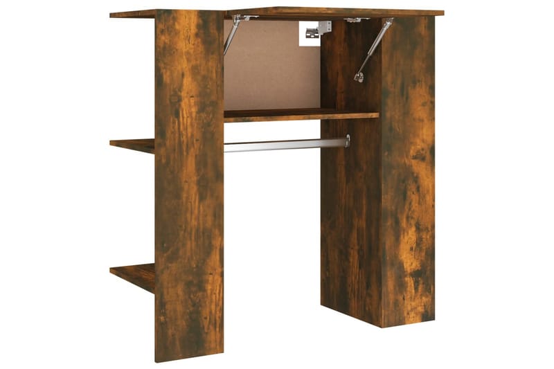 beBasic entrÃ©møbel 97,5x37x99 cm konstrueret træ røget sonoma-eg - Brun - Opbevaring - Tøjopbevaring - Knagerækker - Tøjstativ