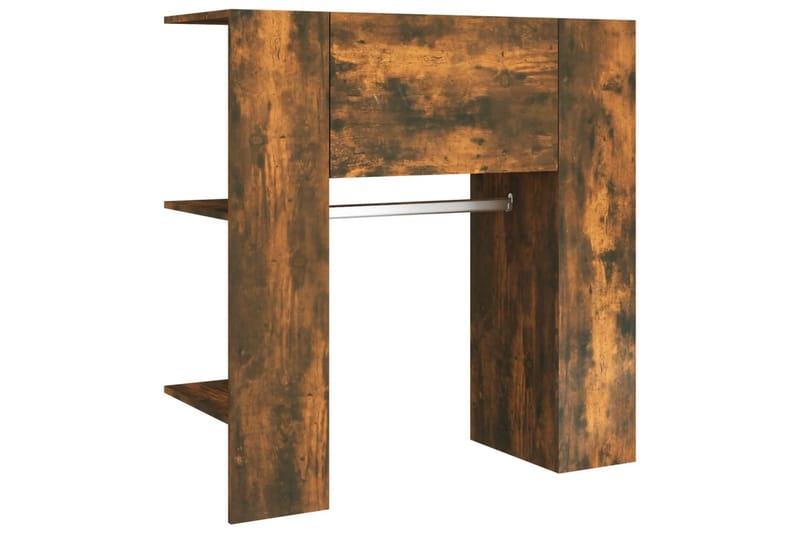 beBasic entrÃ©møbel 97,5x37x99 cm konstrueret træ røget sonoma-eg - Brun - Opbevaring - Tøjopbevaring - Knagerækker - Tøjstativ