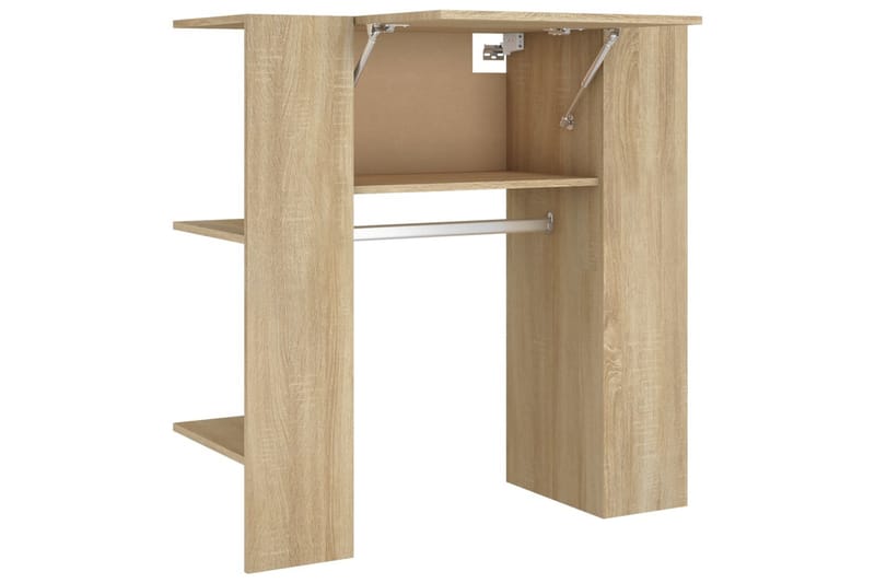 beBasic entrÃ©møbel 97,5x37x99 cm konstrueret træ sonoma-eg - Brun - Opbevaring - Tøjopbevaring - Knagerækker - Tøjstativ