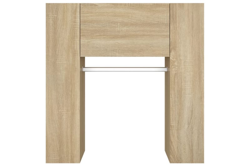 beBasic entrÃ©møbel 97,5x37x99 cm konstrueret træ sonoma-eg - Brun - Opbevaring - Tøjopbevaring - Knagerækker - Tøjstativ