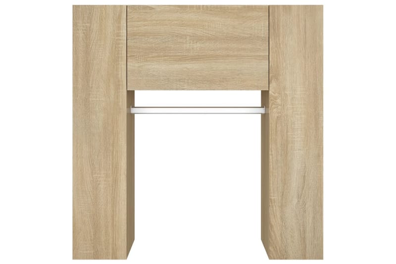 beBasic entrÃ©møbel 97,5x37x99 cm konstrueret træ sonoma-eg - Brun - Tøjstativ - Tørrestativ - Knagerækker