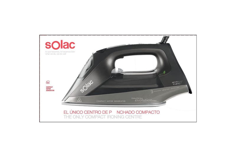 Dampstrygejern Solac Easy Temp Evolution Pro - Husholdning - Rengøring & tøjpleje - Tøjpleje