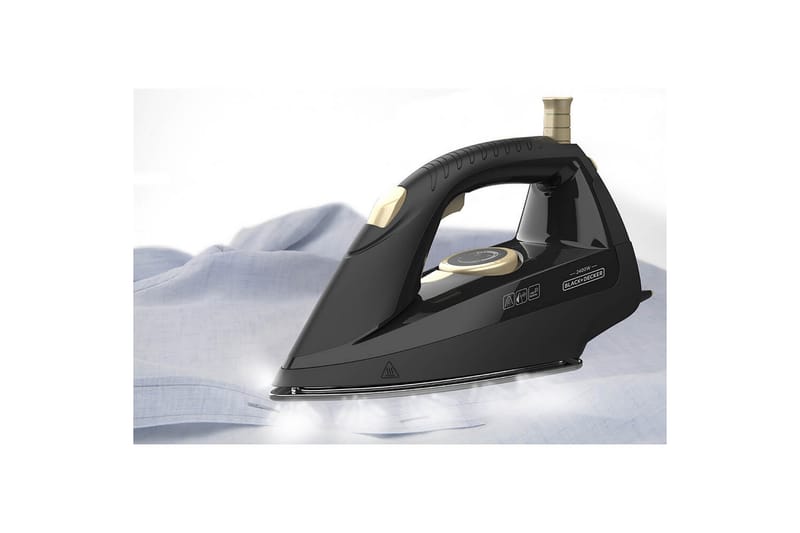 Sort + DECKER Dampstation - BLACK+DECKER - Husholdning - Rengøring & tøjpleje - Tøjpleje