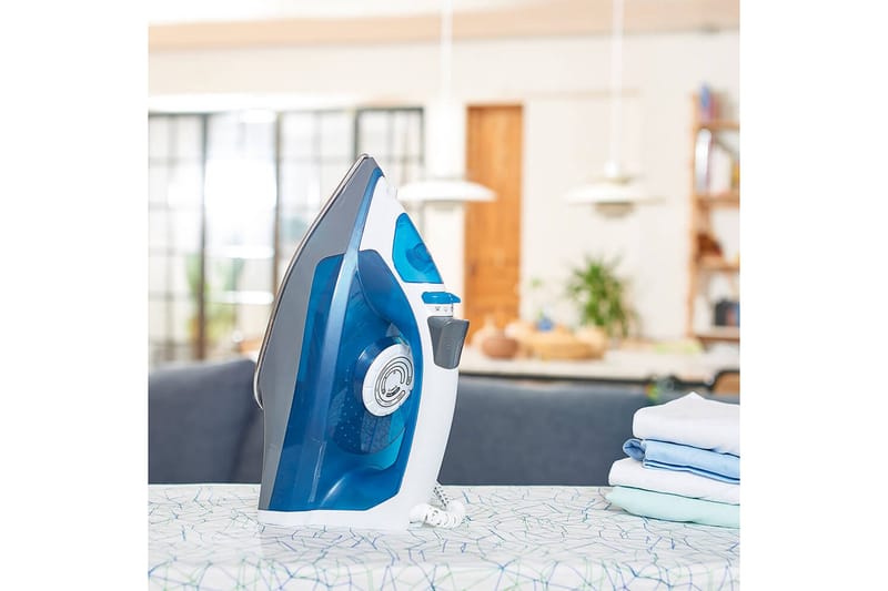 Dampstrygejern Black+Decker 2200W Blå - Blå||Sort - Husholdning - Rengøring & tøjpleje - Tøjpleje