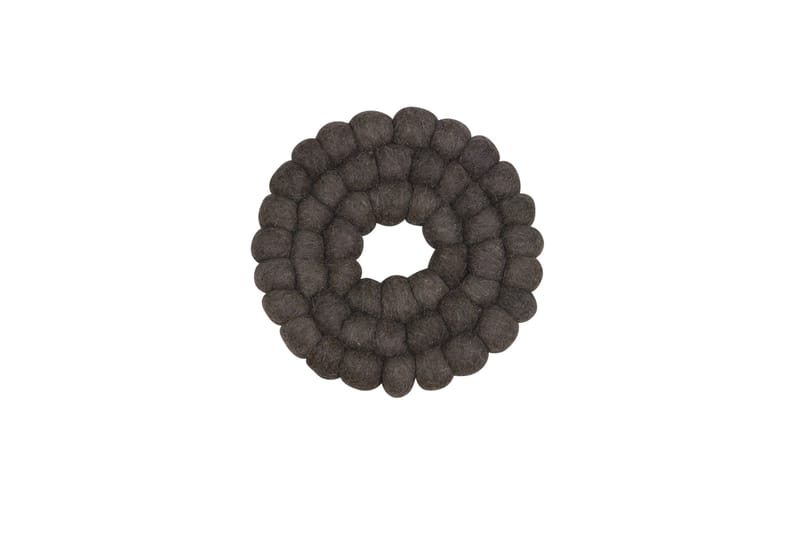 Rulle Grydeunderlag Rund Ø19 cm, Grå