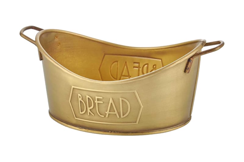 Brødkasse - Guld - Brødkurv