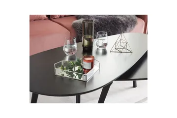 Bricka Beliani Pontivy Guld/transparent Silver||Multicolored - Husholdning - Servering & opdækning - Andet til opdækning & servering - Oplægning & serveringstilbehør