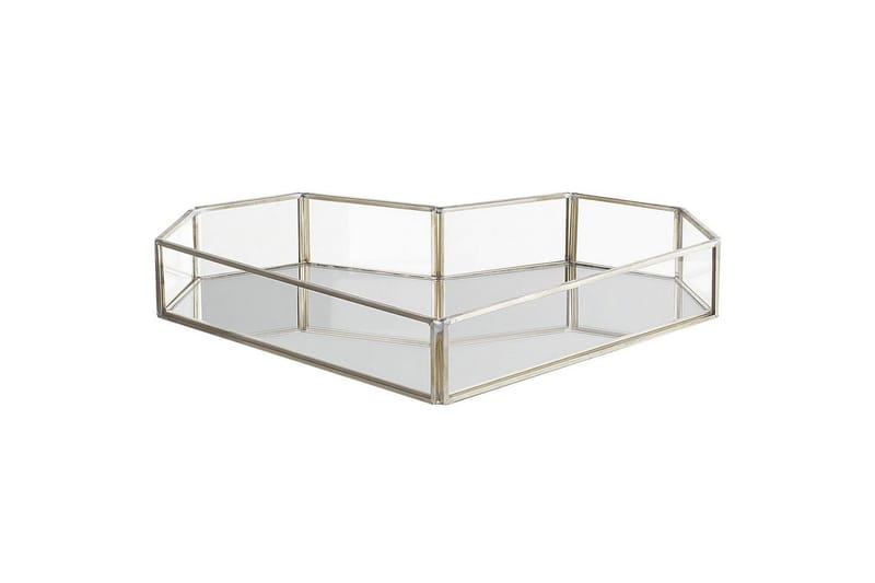 Bricka Beliani Pontivy Guld/transparent Silver||Multicolored - Husholdning - Servering & opdækning - Andet til opdækning & servering - Oplægning & serveringstilbehør