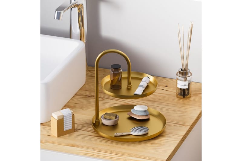 Dekorativt Metal Tilbehør Mirven - Guld - Husholdning - Servering & opdækning - Andet til opdækning & servering - Oplægning & serveringstilbehør