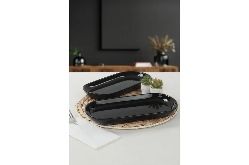 Karpenter Serveringsfad 12,2 cm, Sort