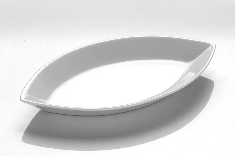 Serveringsfad, Hvid