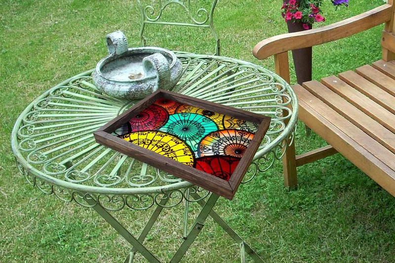 Traxory Bakke 30 cm - Flerfarvet - Husholdning - Servering & opdækning - Bakker & fade - Serveringsbakker