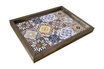 Traxory Bakke 30 cm - Flerfarvet - Husholdning - Servering & opdækning - Bakker & fade - Serveringsbakker