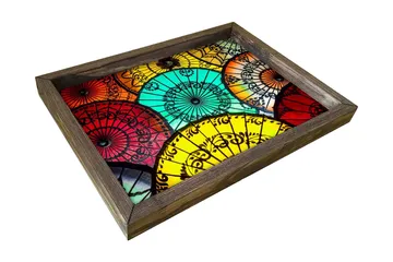 Traxory Bakke 30 cm - Flerfarvet - Husholdning - Servering & opdækning - Bakker & fade - Serveringsbakker
