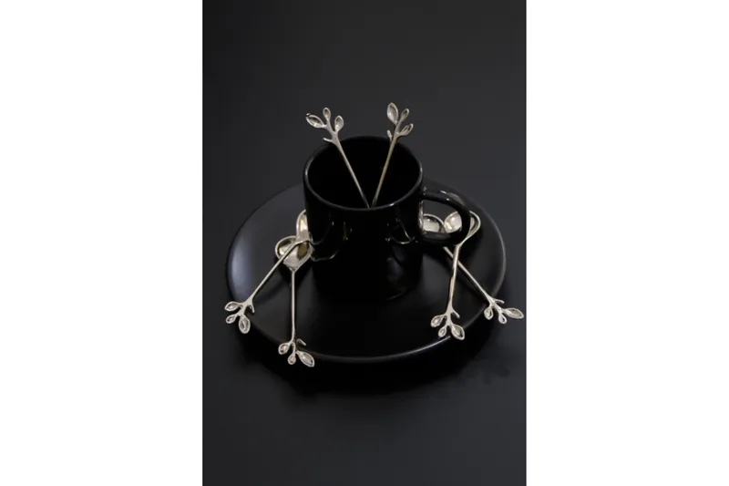 Skesæt 6 stk - Sølv - Husholdning - Servering & opdækning - Bestik - Skeer