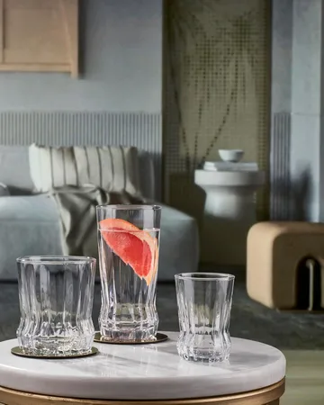 Glassæt (18 dele) Opviq Gaia (7 x 7 x 14 cm) Transparent - Transparent - Husholdning - Servering & opdækning - Glas