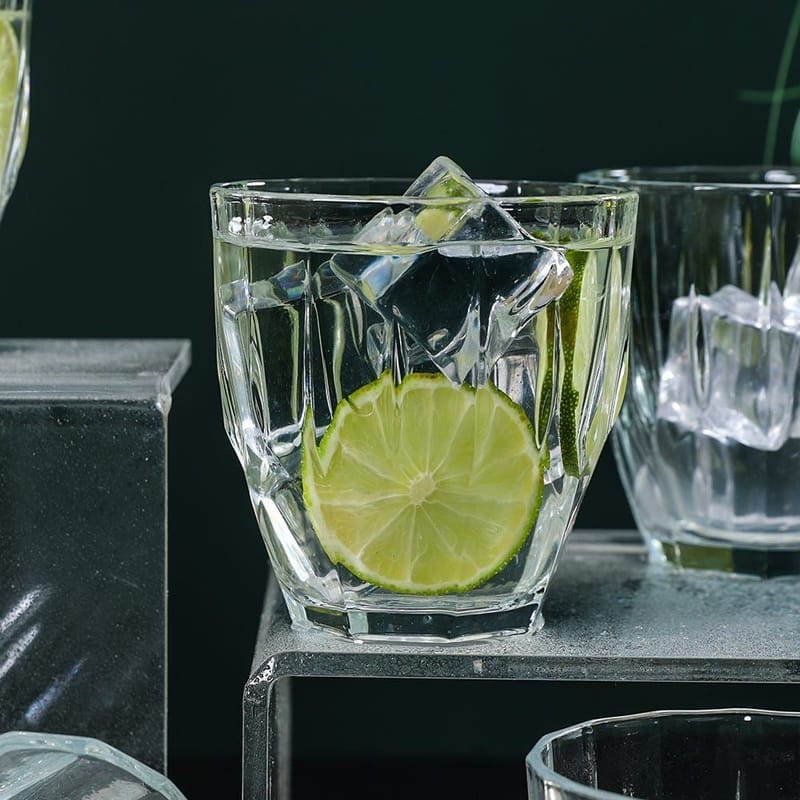 Glassæt (6 dele) Opviq PB-52988 (8,5 x 8,5 x 8,7 cm) Transparent - transparent - Husholdning - Servering & opdækning - Glas - Vandglas