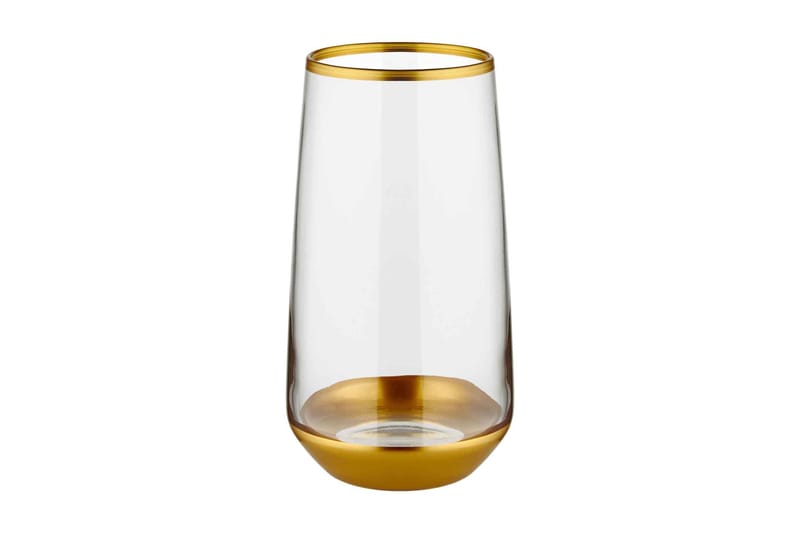 Highballglas - Guld - Glas - Drinkglas & highballglas