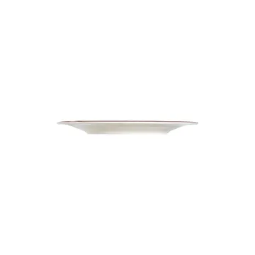 Ildvik middagsstel (24 dele) 32x36x41 cm - Hvid og bordeaux - Husholdning - Servering & opdækning - Porcelæn