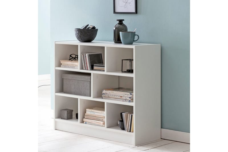 Bogreol Wohnling Spånplade med 8 Opbevaringshylder - Husholdning - Servering & opdækning - Kander og karafler - Glasflaske