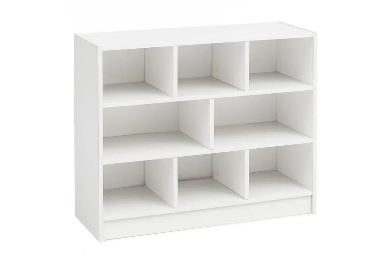 Bogreol Wohnling Spånplade med 8 Opbevaringshylder, undefined